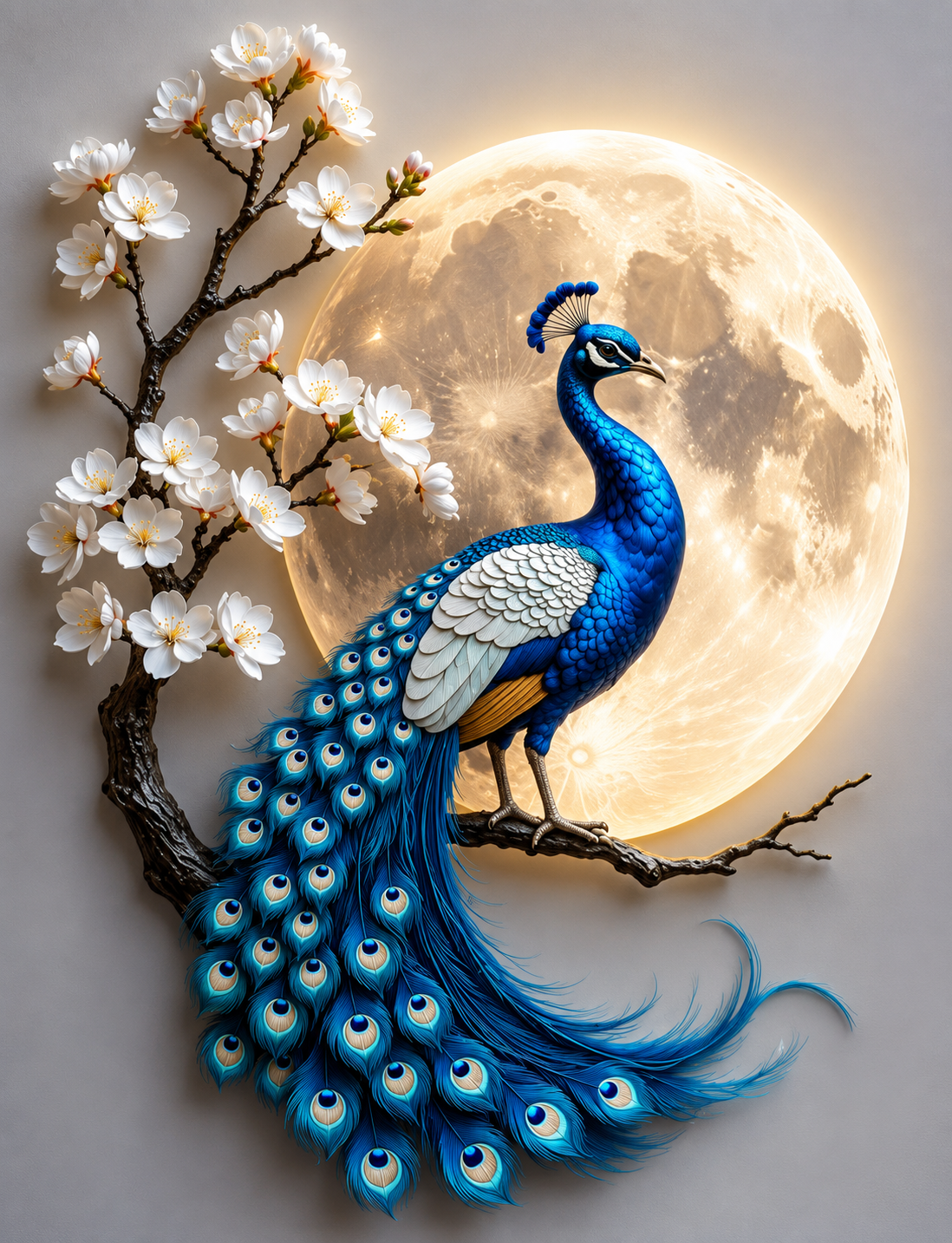 peacock Wall photo Frame